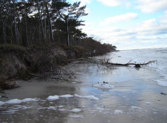 Jak ginie kawałek Łeby