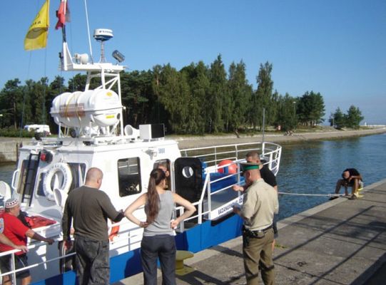 Straż graniczna odprawa nurków